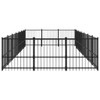Vanjski kavez za pse čelični 19,76 m² 3124620