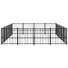 Vanjski kavez za pse čelični 18,82 m² 3124627