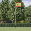 Španjolska zastava i jarbol 6,23 m aluminijski 3147108
