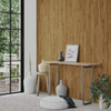 Zidne ploče s izgledom drva smeđe od PVC-a 4,12 m² 3189145