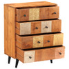 Komoda od masivnog bagremovog drva 60 x 30 x 75 cm 247681