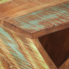 Bočni stolić 35 x 35 x 55 cm od masivnog obnovljenog drva 337995
