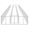 Gabionska povišena gredica od pocinčanog čelika 360x30x10 cm 145640