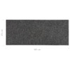 Samoljepljivi otirači za stepenice 15 kom 60 x 25 cm sivo-smeđi 326920