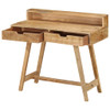 Radni stol 100 x 45 x 90 cm od masivnog grubog drva manga 328269