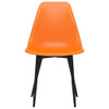 Blagovaonske stolice 4 kom narančaste PP 338061