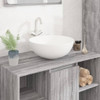 Umivaonik bijeli 36 x 15 cm keramički okrugli 153343