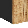 Kupaonski zidni ormarić 38 x 33 x 48 cm od masivnog drva manga 351990