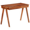 Pisaći stol s ladicom 110x50x77 cm masivno drvo bagrema 353304