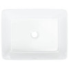 Umivaonik bijeli 48 x 37 x 13 cm keramički pravokutni 153338