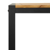 Vrtni stol s U-nogama 140 x 80 x 75 cm od masivnog drva bagrema 319515