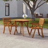 Vrtni stol 85x85x75 cm od masivnog bagremovog drva 363304