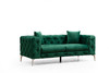 Sofa sa 2 sedišta Komo – Zeleni
