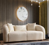 Sofa sa 2 sedišta Venedik - Krem