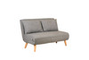 Sofa za 2 sjedišta Folde 2-sjed - svijetlo siva