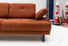 Sofa za 2 sjedišta Mustang - Narandžasta
