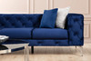 Sofa sa 3 sjedala Como - Mornarsko plava