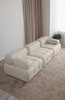 Sofa sa 3 sjedala Doblo 3 sjedala (L1-O1-1R) - Cream Bouclette