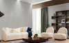 Sofa sa 3 sjedala Venedik - Krem