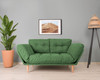 Sofa za 3 sjedala Nina Ležaljka - Zelena GR106