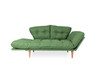 Sofa za 3 sjedala Nina Ležaljka - Zelena GR106