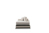 4-sjedala Sofa Linija sa bočnim stolom - bež