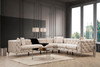 Ugaona sofa Como Desno - Ecru