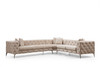 Ugaona sofa Como Desno - Ecru