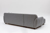 Ugaona sofa Eddy Corner (CHL-3R) - svijetlo siva