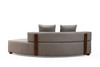 Ugaona sofa Gondol-1 (CHL-3R) - Siva