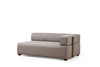 Ugaona sofa Gondol-4 (CHL SOL-CHLSAĞ-3R) - Siva