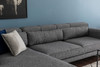 Ugaona sofa Jivago Corner Lijevi (Chl-2R) - Siva