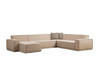 Ugaona sofa Lego kutak (Chl-02-C-2R) - krem