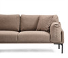 Ugaona sofa Leo Kutak Lijevo - Moka