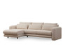 Ugaona sofa Lily Corner Lijeva krema