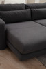 Ugaona sofa Lily Corner lijevo sivo
