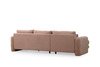 Ugaona sofa Lily Corner Lijevo Pink