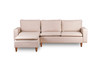 Ugaona sofa Lungo - krema