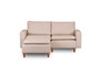 Ugaona sofa Lungo Mini - krema