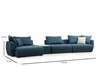 Ugaona sofa Maya Corner 1 (Chl lijevo + T + O1 + 1R)