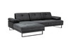 Ugaona sofa Mustang mali lijevo - antracit