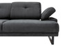 Ugaona sofa Mustang mali lijevo - antracit