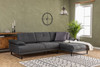 Ugaona sofa Mustang mali desni - antracit