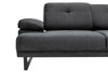 Ugaona sofa Mustang mali desni - antracit