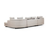 Ugaona sofa Padova Kutak -2 - svijetlo siva