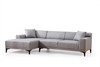 Ugaona sofa Petra L Corner - svijetlo siva