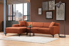 Ugaona sofa Petra L Corner - Orange