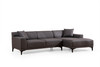 Ugaona sofa Petra R kutak - antracit