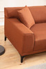 Ugaona sofa Petra R Corner - Orange