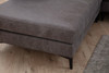 Ugaona sofa Porto Corner (CHL-02-C-EOT) - Antracit